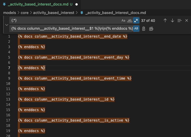 Замена содержимого в вашем markdown �файле Замена содержимого в вашем markdown файле