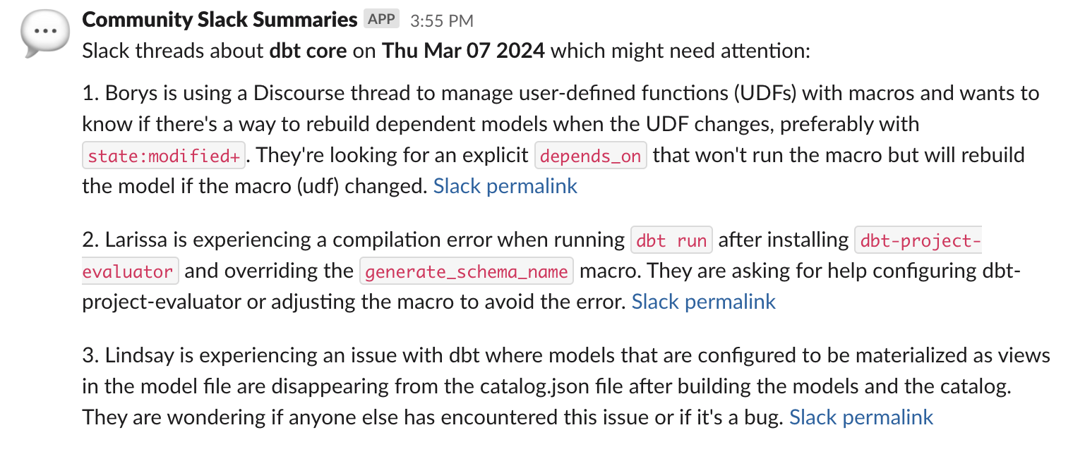 Пример некоторых резюмированных обсуждений для обзора (слегка отредактировано для анонимности). Пример некоторых резюмированных обсуждений для обзора (слегка отредактировано для анонимности).