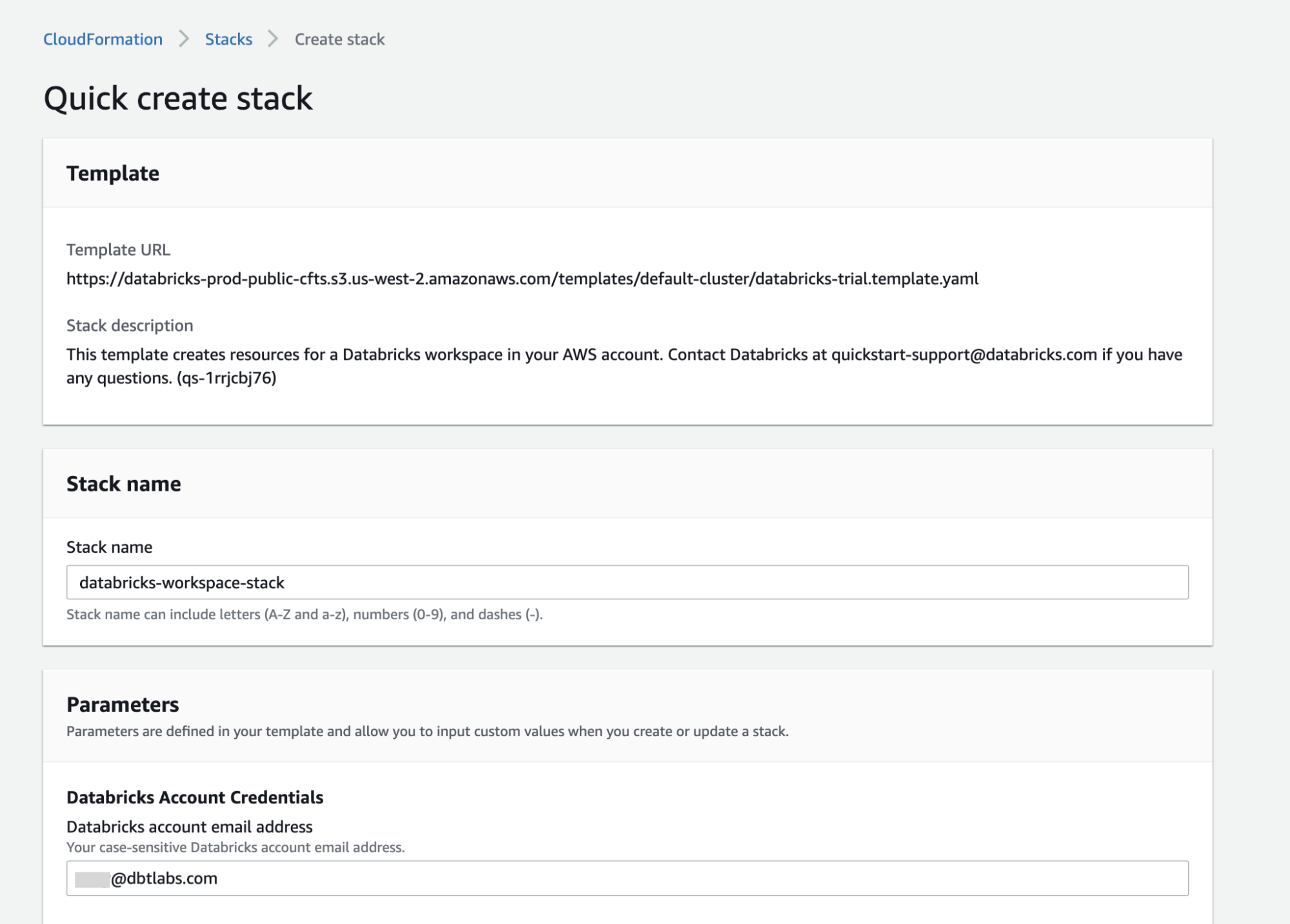 Создание ресурсов AWS Создание ресурсов AWS
