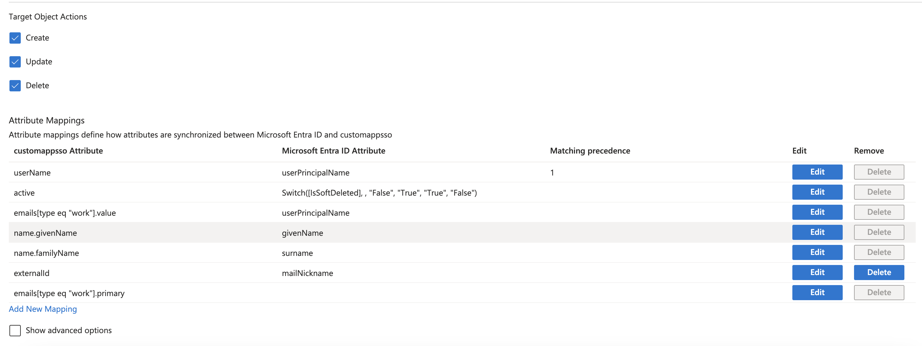 Приведите атрибуты в соответствие со списком.