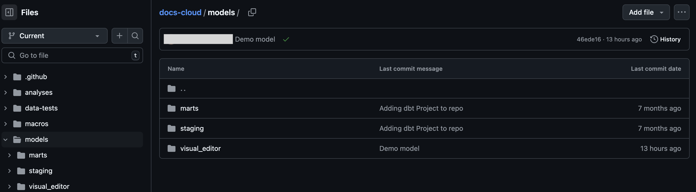 Пример пути к модели Canvas в GitHub. Пример пути к модели Canvas в GitHub.