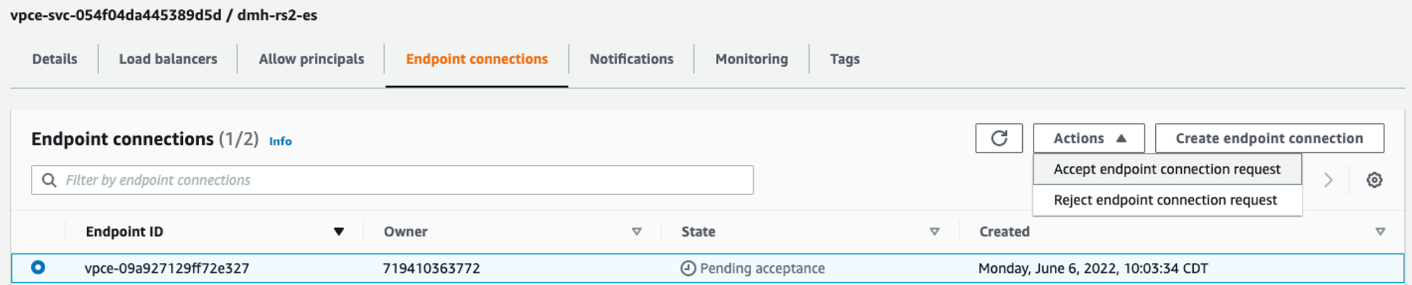 Принять запрос на соединение Принять запрос на соединение