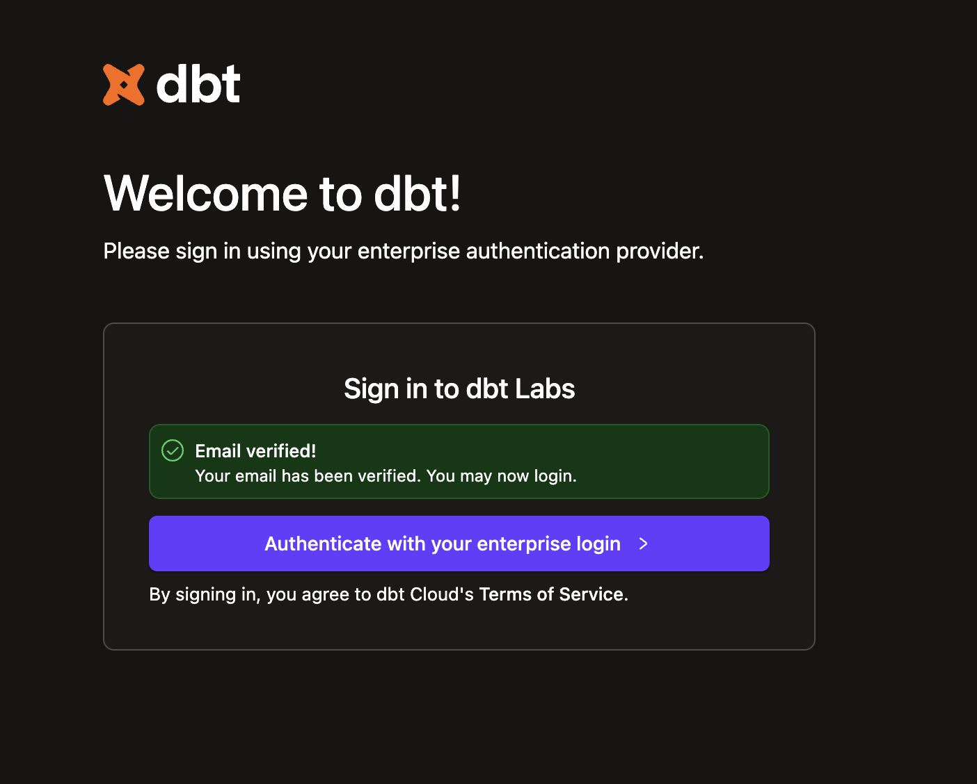 Подтверждение того, что адрес электронной почты проверен.