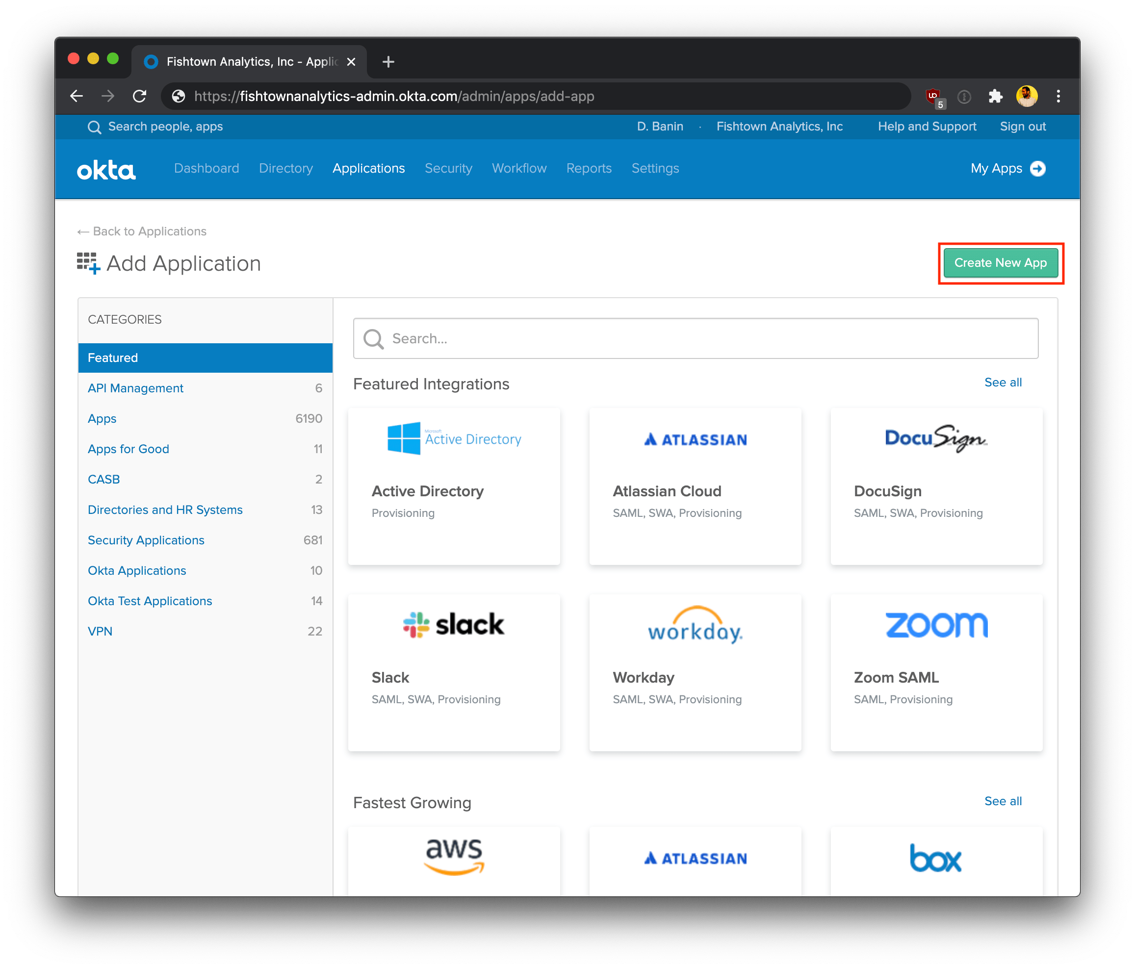 Создание нового приложения Создание нового приложения