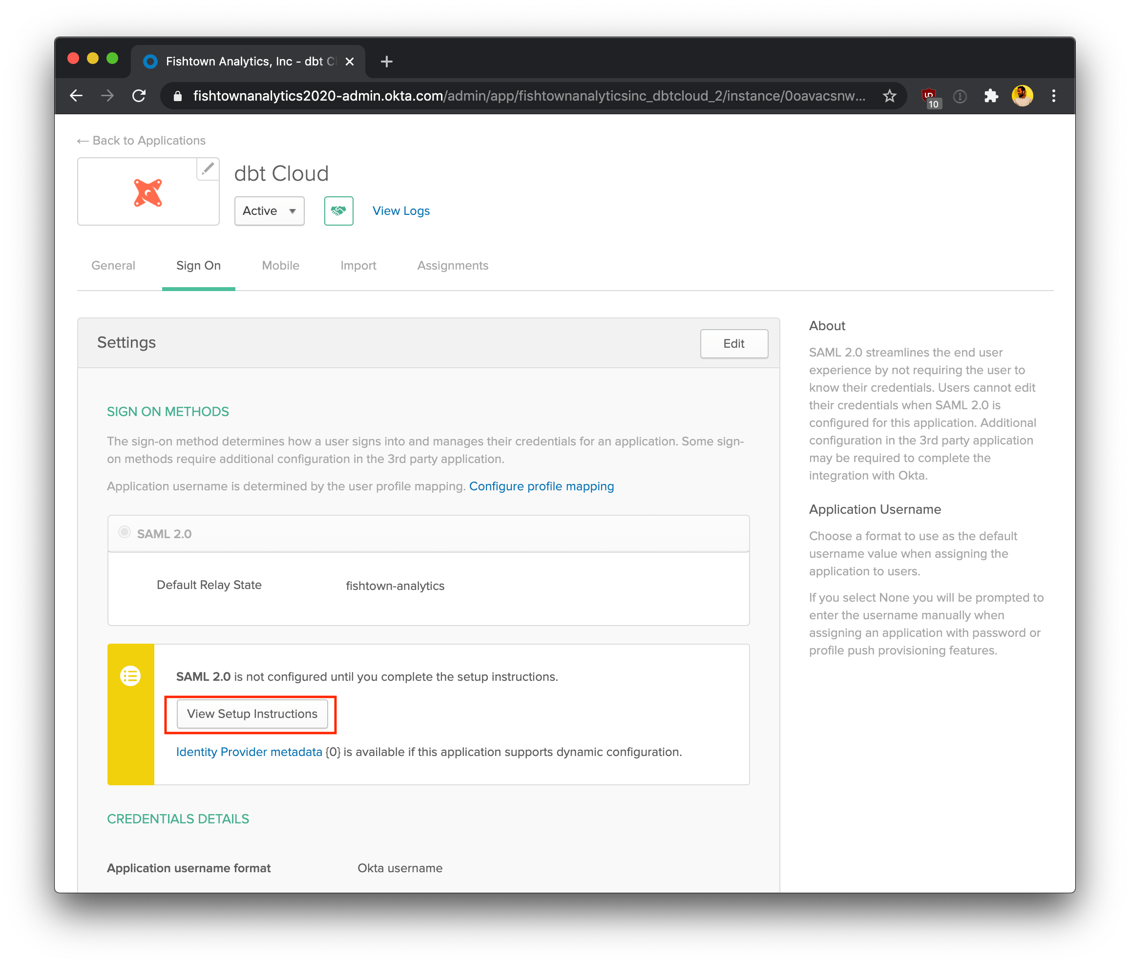 Просмотр настроенного приложения Просмотр настроенного приложения
