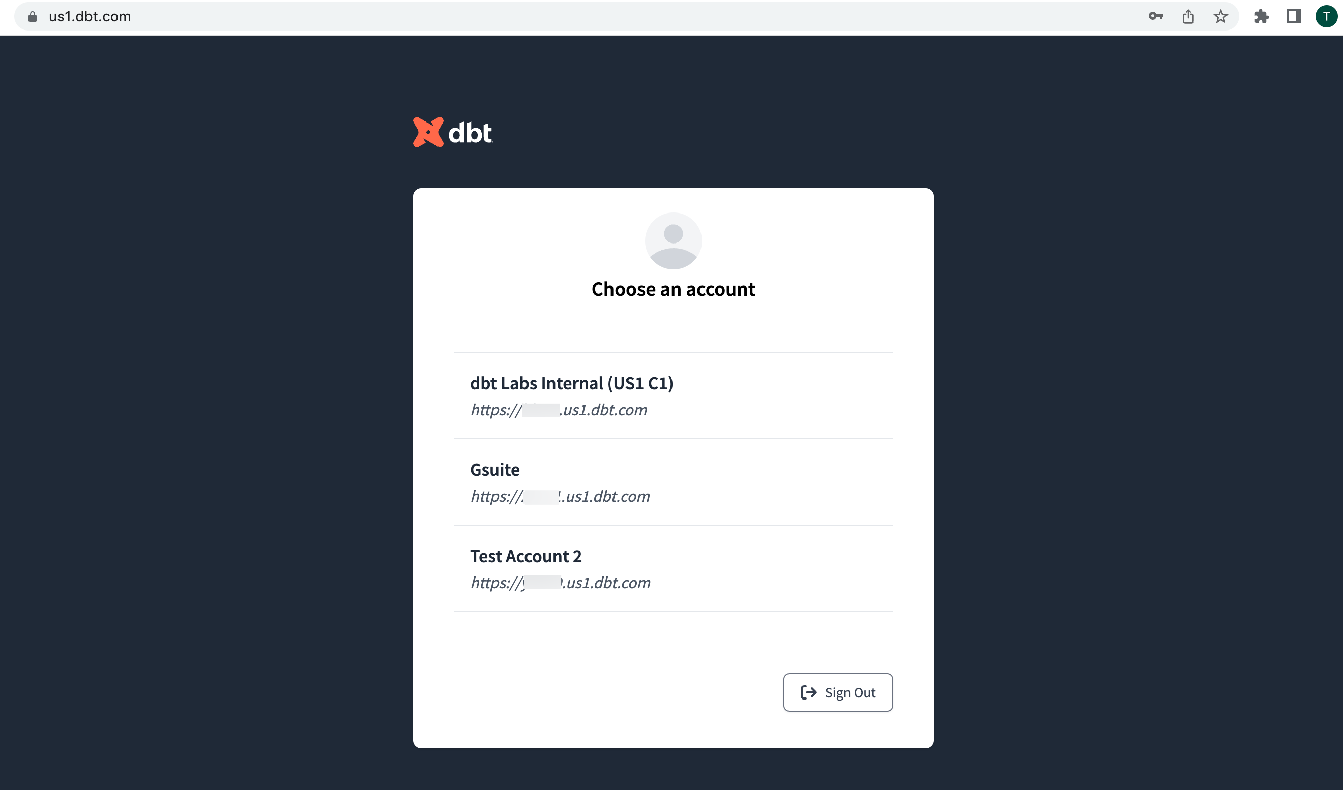 Аккаунты dbt Cloud Аккаунты dbt Cloud