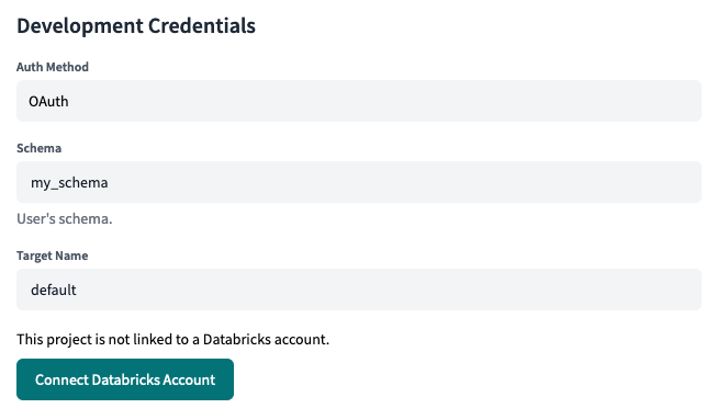 Подключение к Databricks из профиля пользователя IDE Подключение к Databricks из профиля пользователя IDE