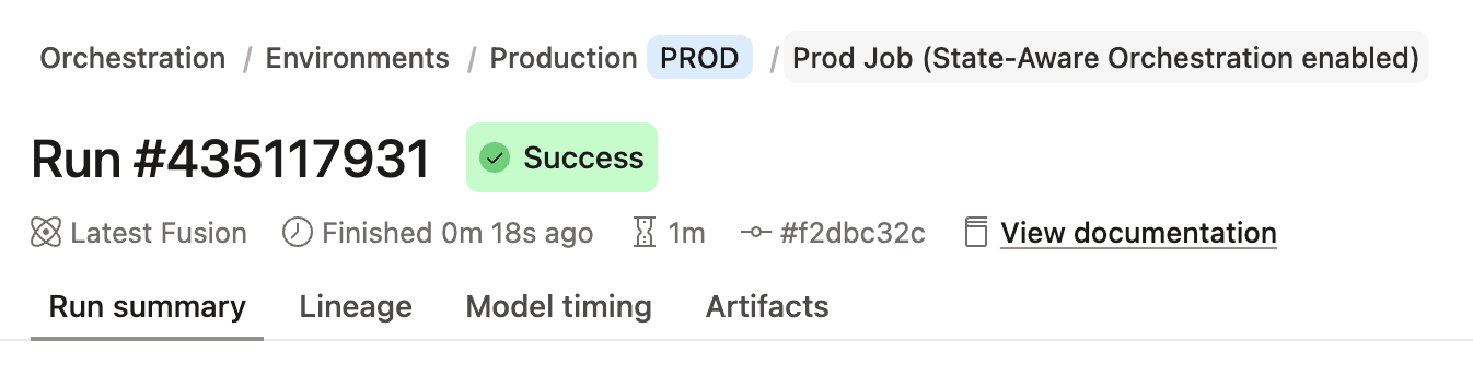 Вернитесь к самому job через breadcrumb-навигацию. Вернитесь к самому job через breadcrumb-навигацию.