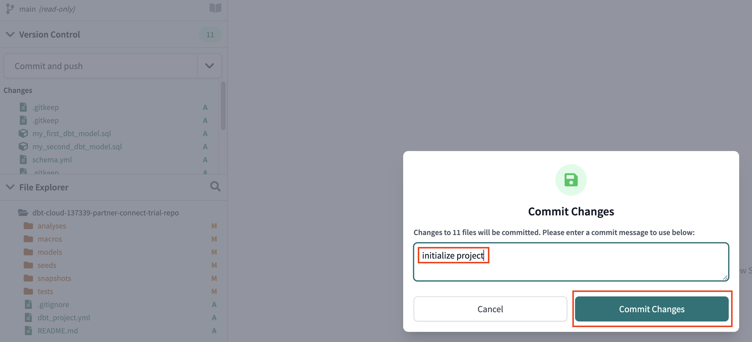 Инициализация проекта Инициализация проекта