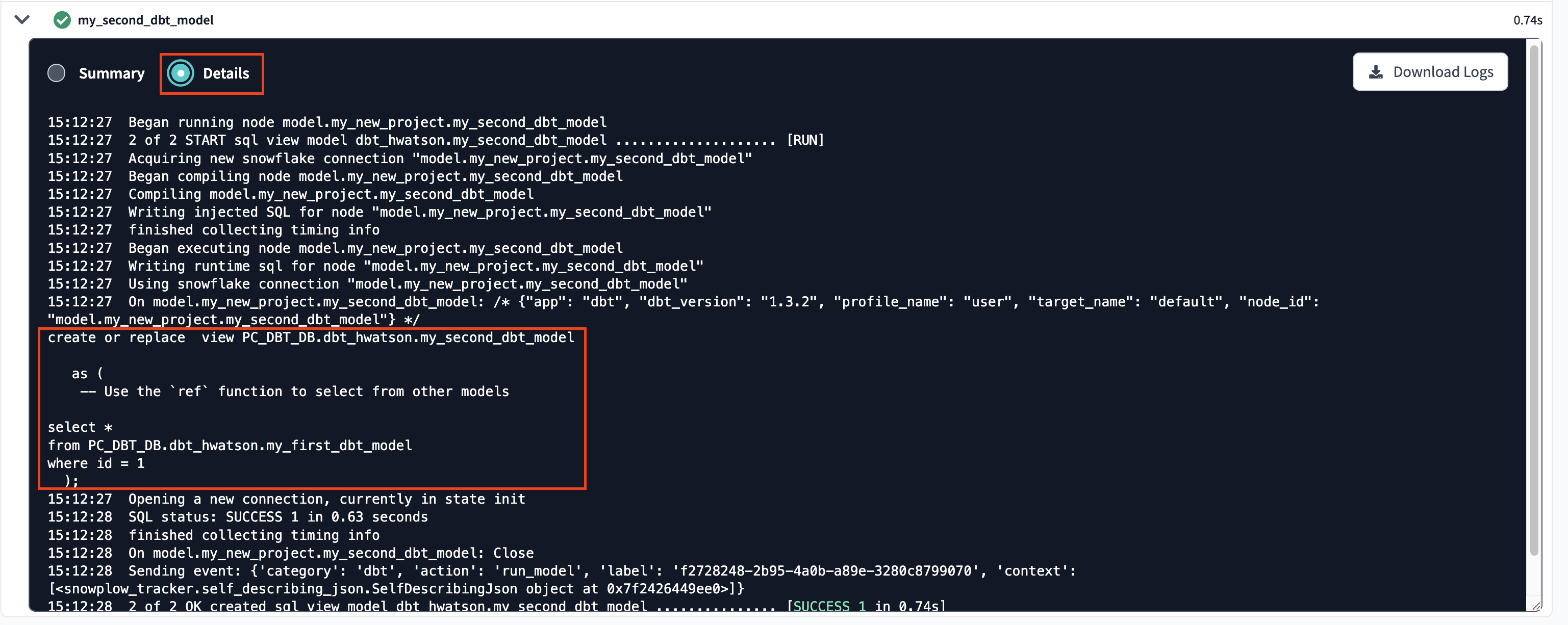Детали о второй модели Детали о второй модели