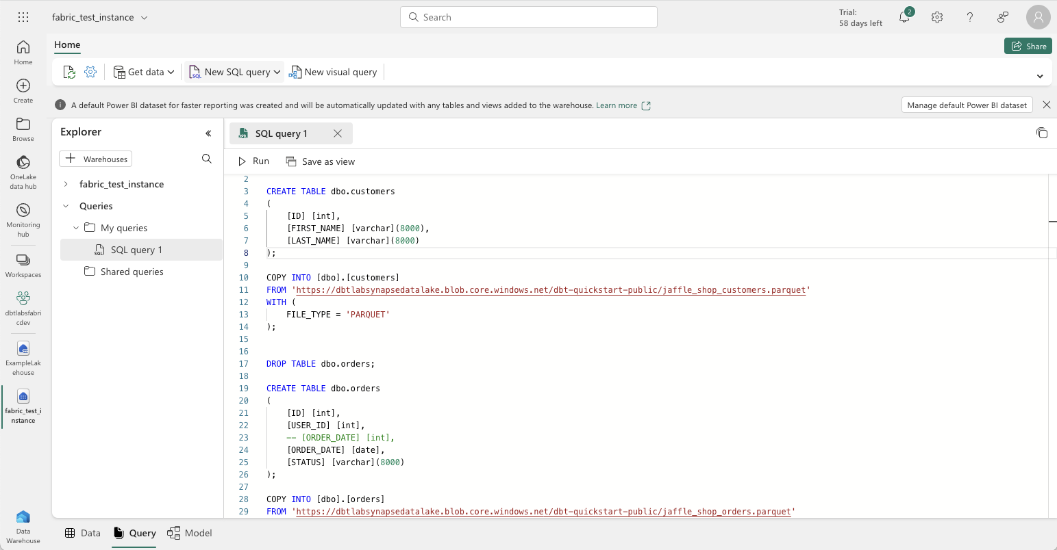 Пример загрузки данных Пример загрузки данных