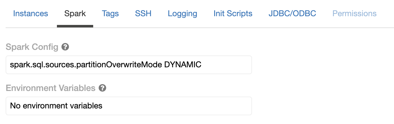 Кластер Databricks: Конфигурация Spark Кластер Databricks: Конфигурация Spark